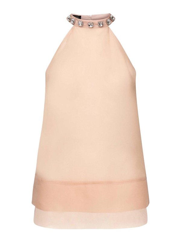 Pinko: トップス＆タンクトップ - トップ/タンクトップ - ヌードカラー