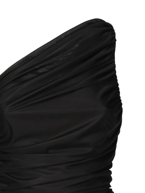 The Best Shops Pinko: Top e canotte - Top in tulle a una spalla