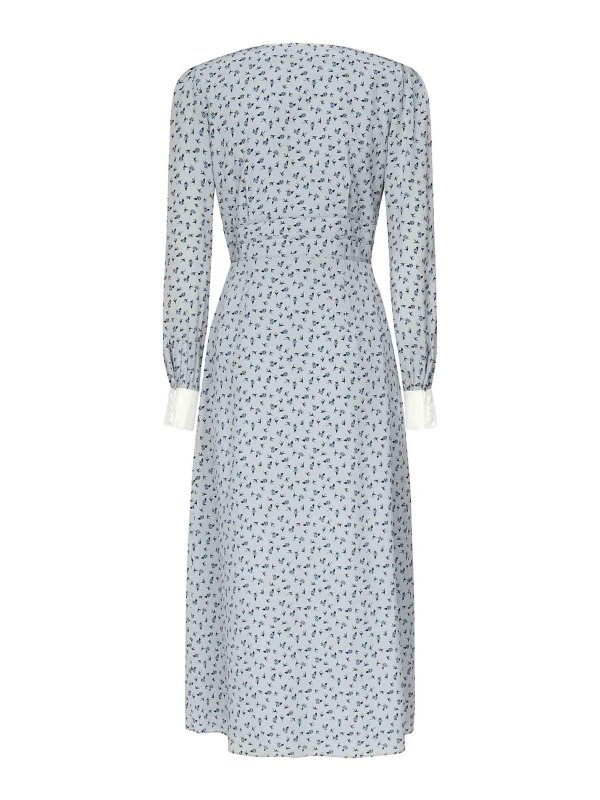 ALESSANDRA RICH: Knielange Kleider online - Knielanges Kleid - Hellblau