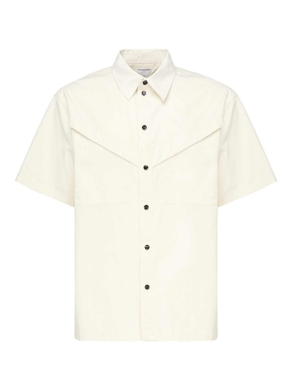 BOTTEGA VENETA: シャツ - シャツ - 白