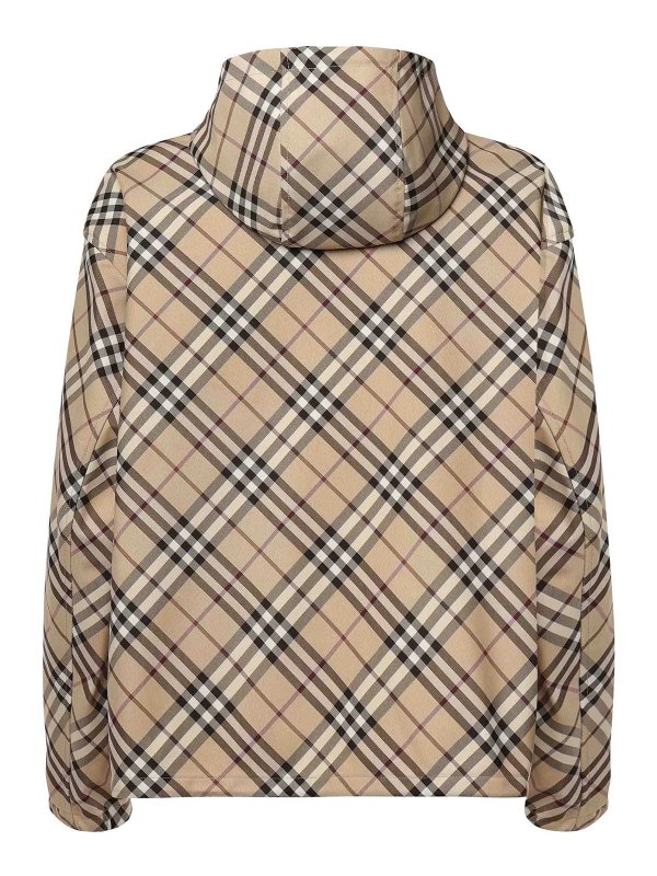 BURBERRY: casual jackets online - Reversible Checked Jacket