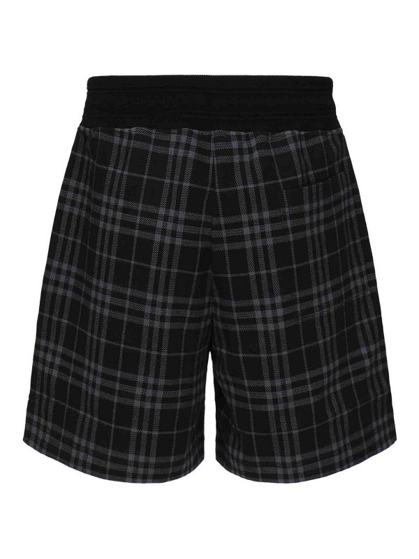 BURBERRY: Trousers Shorts online - Checked Shorts