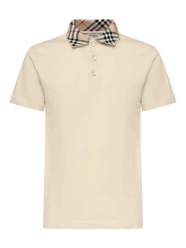 BURBERRY: Polos  - Polo - Beige