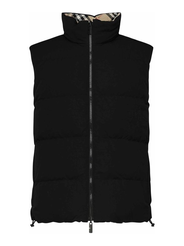 Plaid Padded Vest shop online: BURBERRY