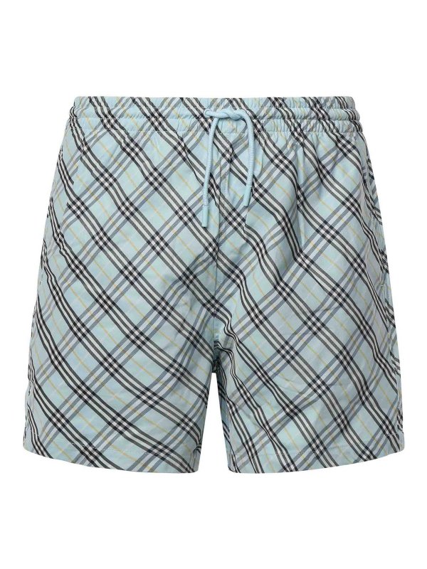BURBERRY: Shorts de bain - Short De Bain - Bleu