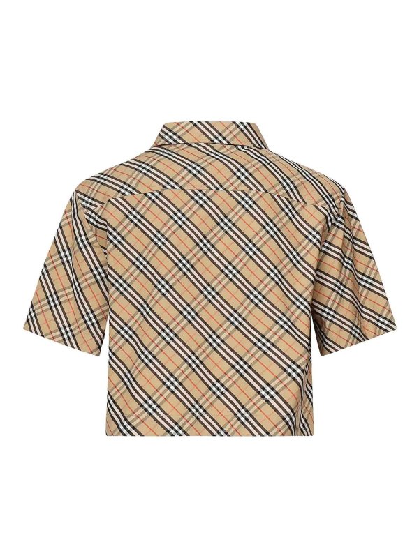 BURBERRY: シャツ online - シャツ - ベージュ