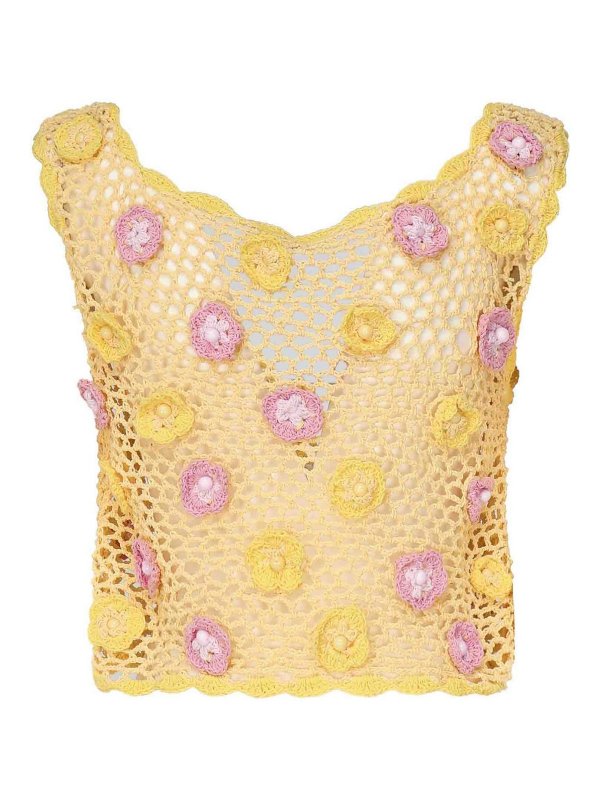 CECILIE BAHNSEN: Tops & Tank tops online - Top Liwa