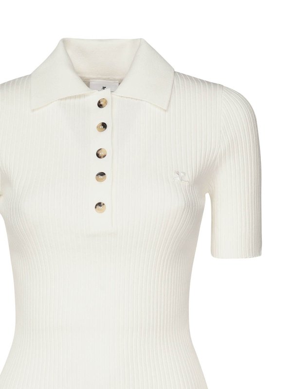 The Best Shops Courreges: Polos - Polo - Blanco