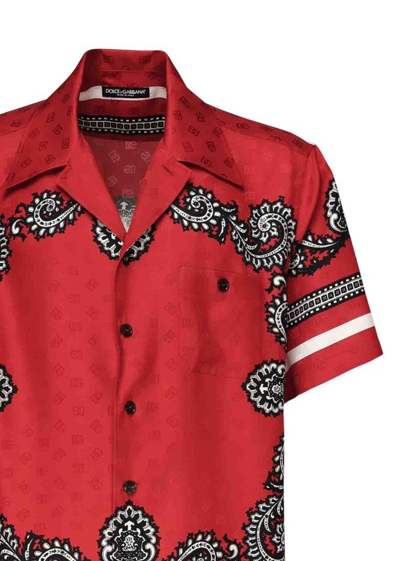 The Best Shops DOLCE & GABBANA: シャツ - シャツ - 赤