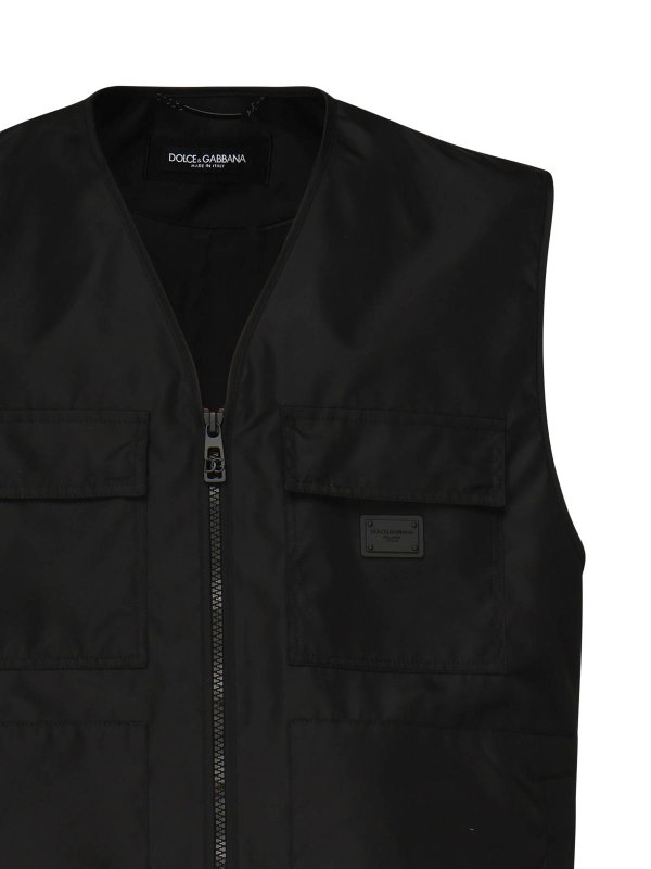 The Best Shops DOLCE & GABBANA: maglieria gilet - Giubbotto logo