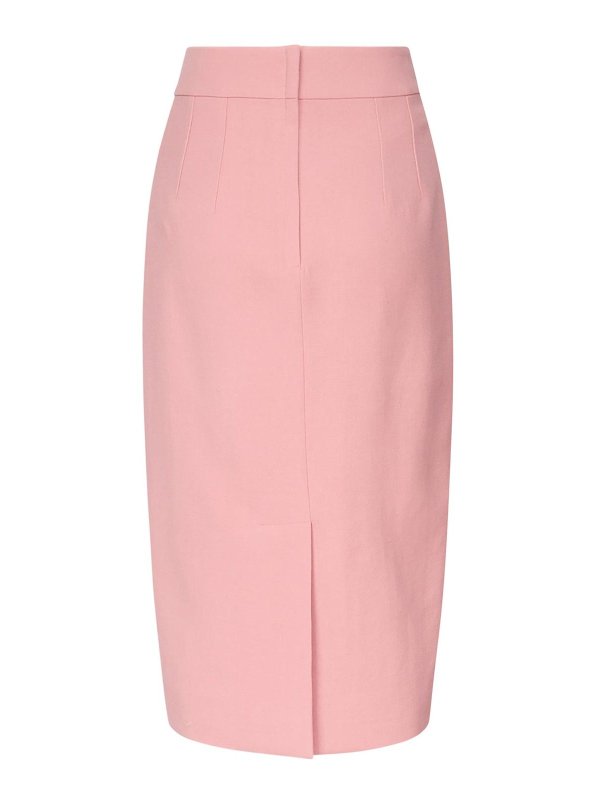 DOLCE & GABBANA: Jupes midi et au genou online - Jupe Midi - Couleur Chair