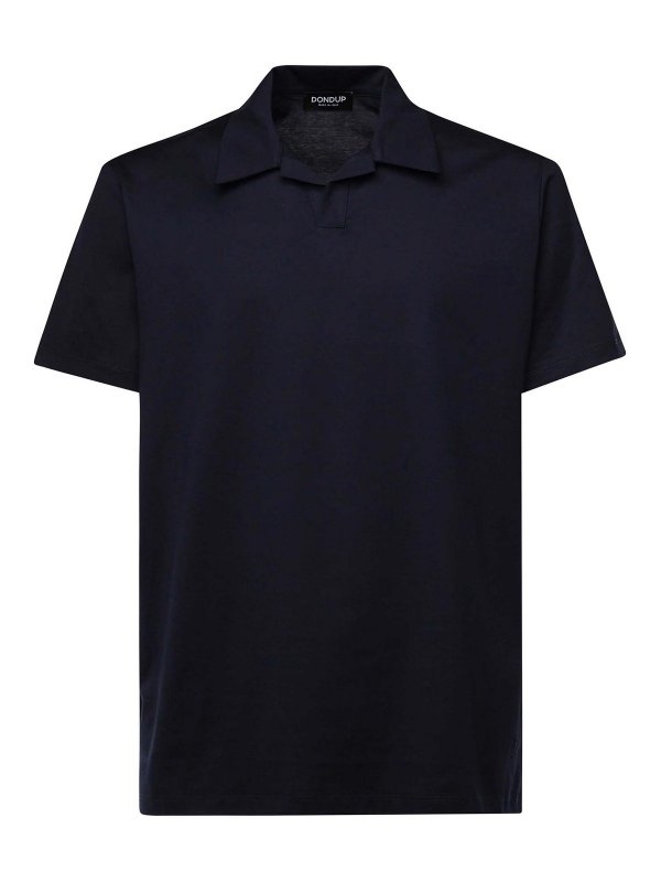 DONDUP: ポロシャツ - ポロシャツ - ブルー