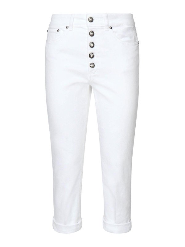 DONDUP: bootcut jeans - Jeans Koons Sciolti In Denim