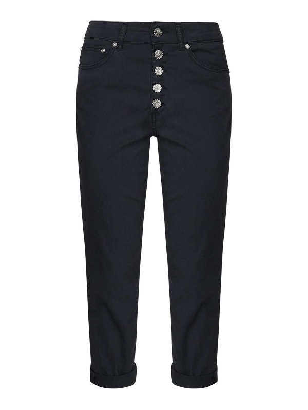 DONDUP: jeans bootcut - Jeans koons sciolti in denim