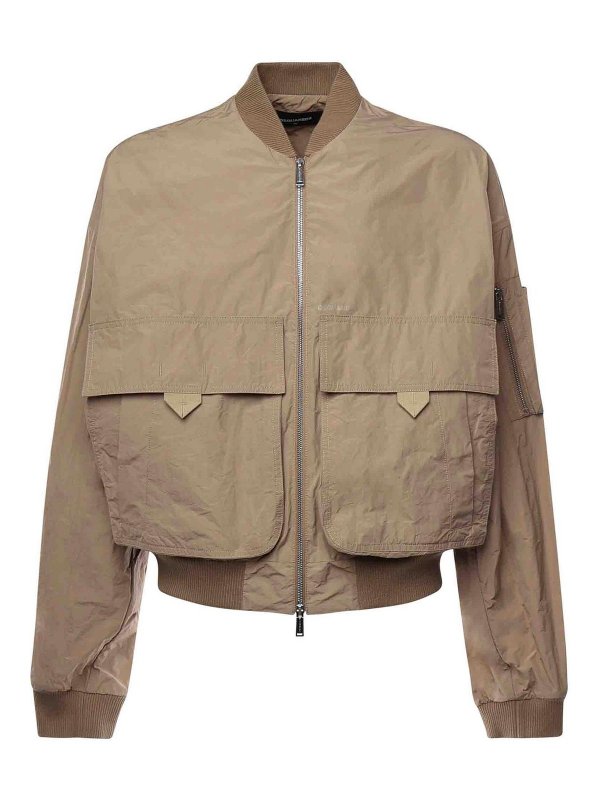 DSQUARED2: カジュアルジャケット - カジュアルジャケット - ベージュ
