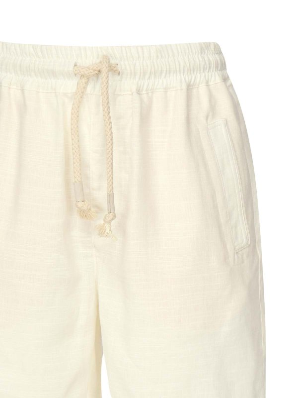 The Best Shops ELEVENTY: Hosen Shorts - Shorts - Weiß