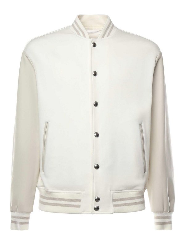 ELEVENTY: casual jackets - Wool Bomber Jacket