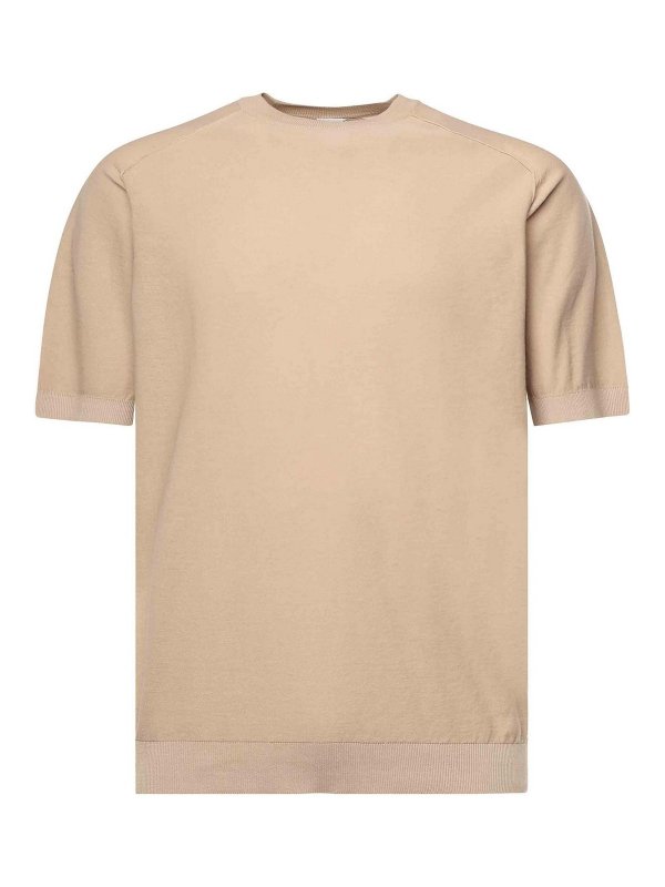 ELEVENTY: Camisetas - Camiseta - Marrón