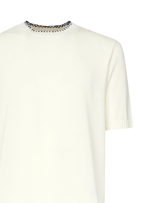 The Best Shops ELEVENTY: t-shirts - Knitted T-Shirt