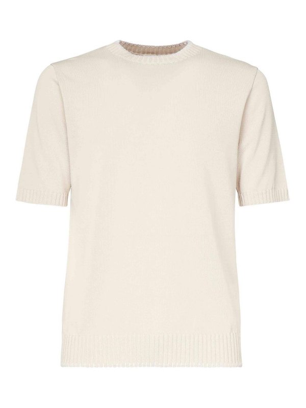 ELEVENTY: T-shirts - T-Shirt - Beige