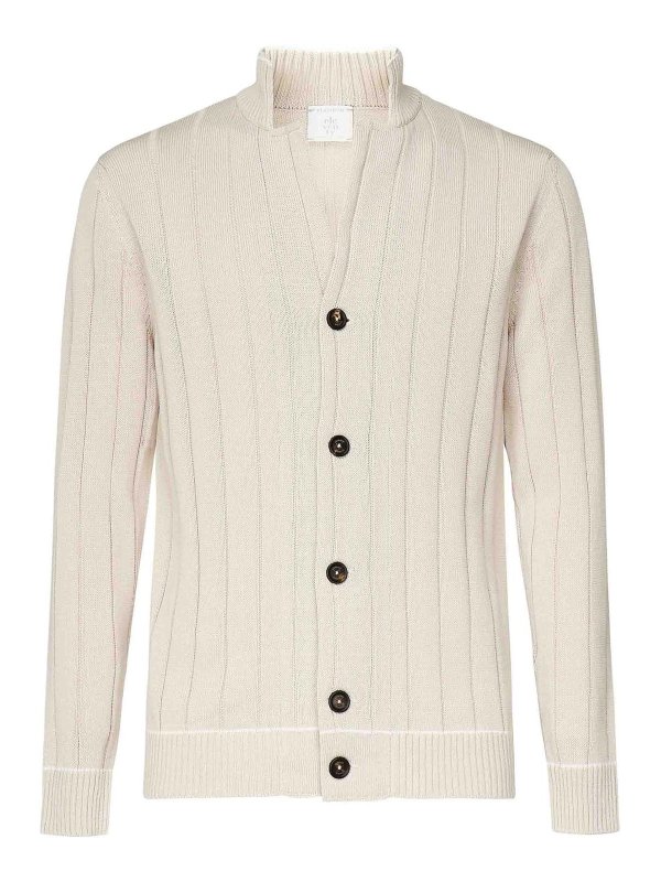 ELEVENTY: cardigan - Cardigan di cotone