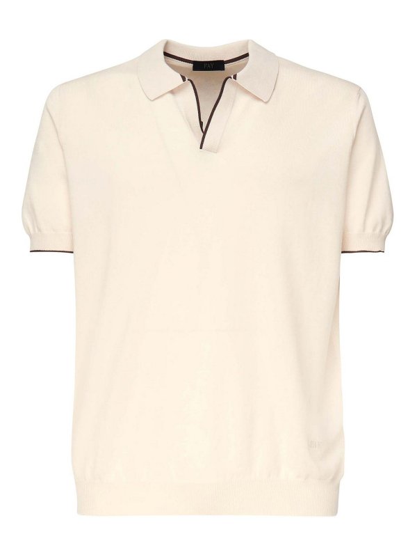 FAY: Polos  - Polo - Beige