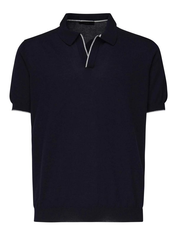 FAY: ポロシャツ - ポロシャツ - ブルー