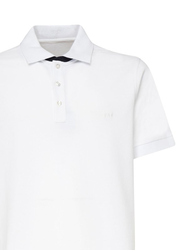 The Best Shops FAY: polo shirts - Pique Polo Shirt