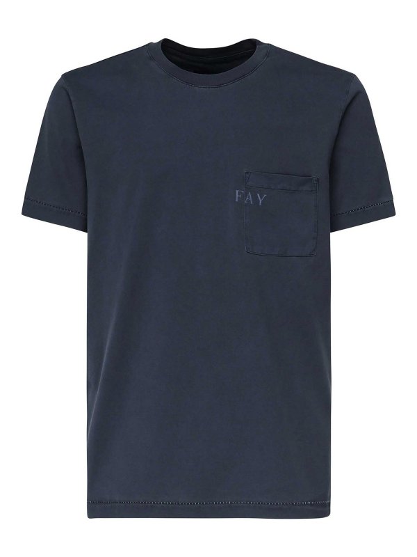 FAY: Camisetas - Camiseta - Azul
