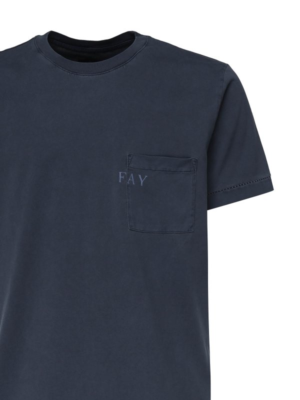 The Best Shops FAY: Camisetas - Camiseta - Azul