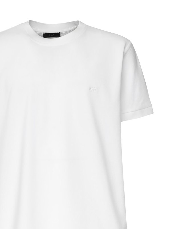 The Best Shops FAY: t-shirts - Pique T-Shirt