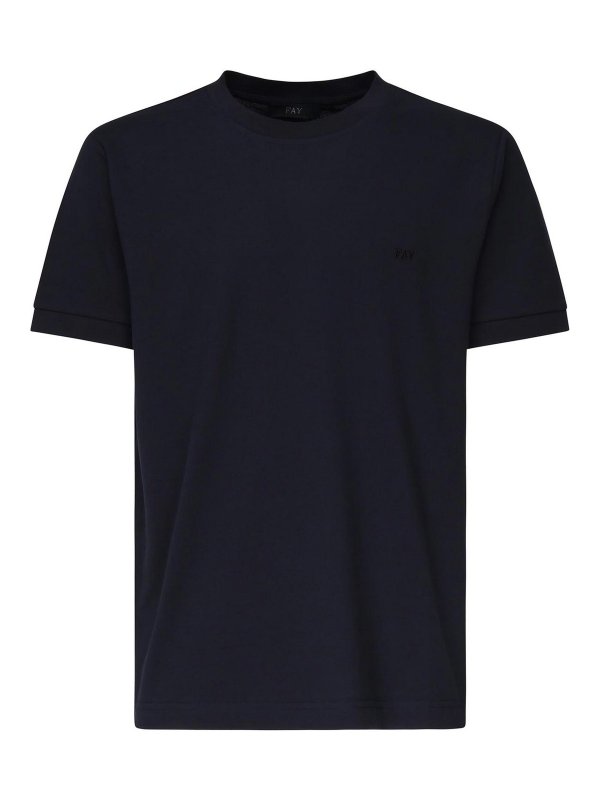 FAY: t-shirts - Pique T-Shirt