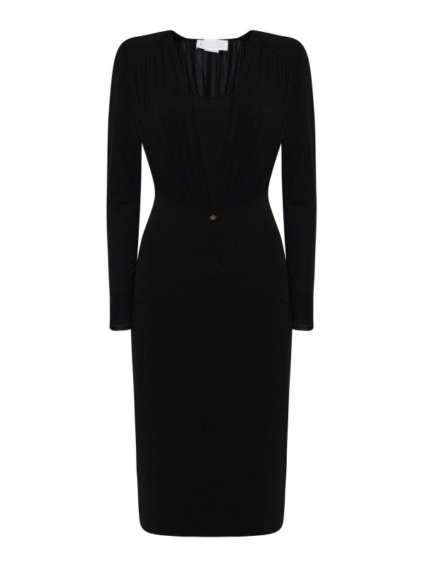 GENNY: Vestidos media pierna - Vestido Midi - Negro
