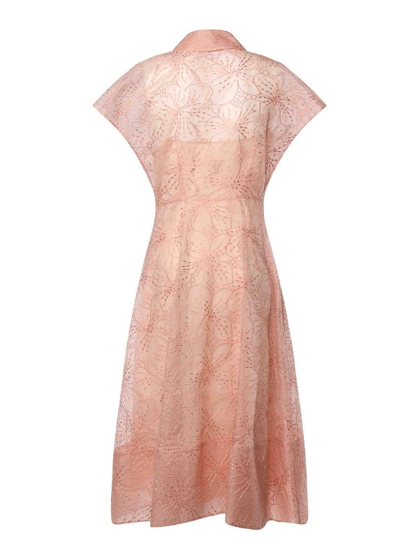 GENNY: Knielange Kleider online - Knielanges Kleid - Nude