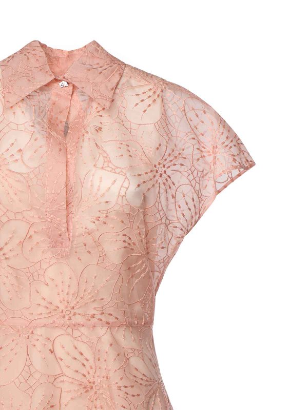 The Best Shops GENNY: Knielange Kleider - Knielanges Kleid - Nude