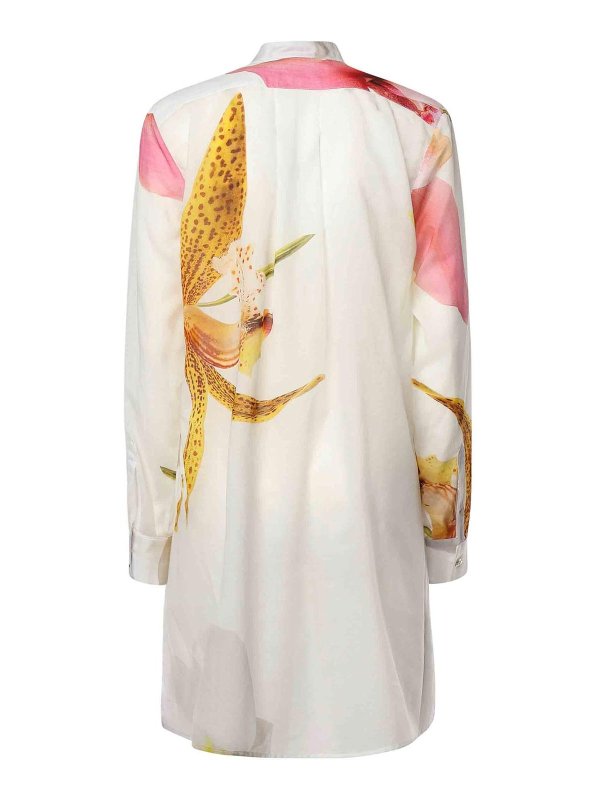 GENNY: blouses online - Orchid Print Blouse