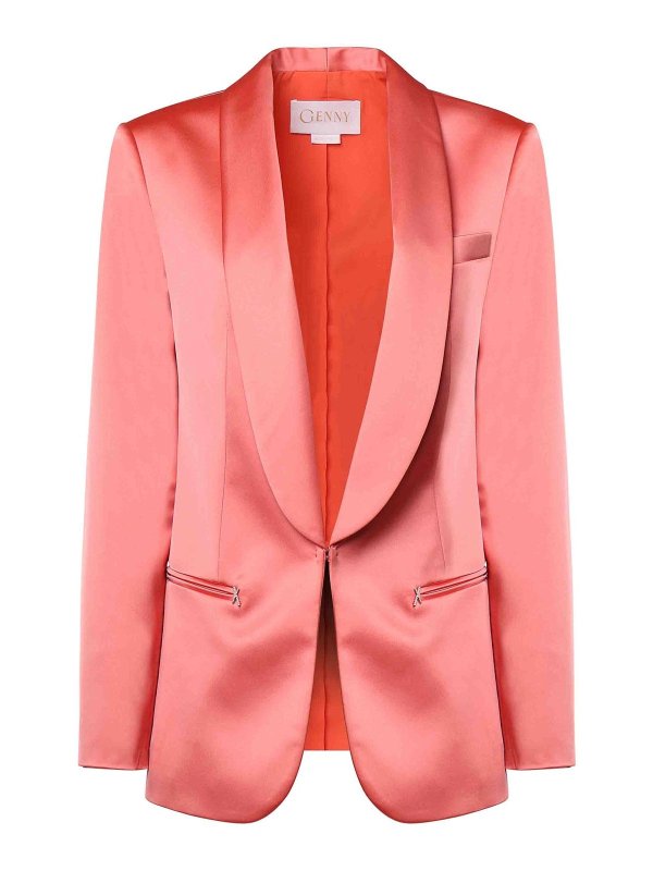 GENNY: カジュアルジャケット - カジュアルジャケット - ヌードカラー