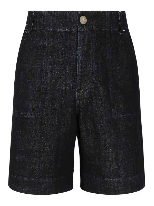 JACQUEMUS: Hosen Shorts - Shorts - Blau