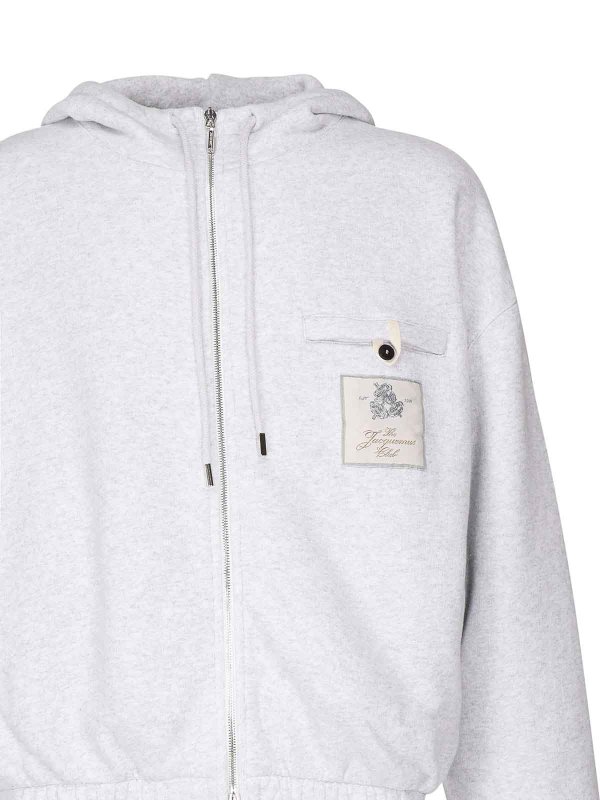 The Best Shops JACQUEMUS: Sudaderas y suéteres - Sudadera - Gris