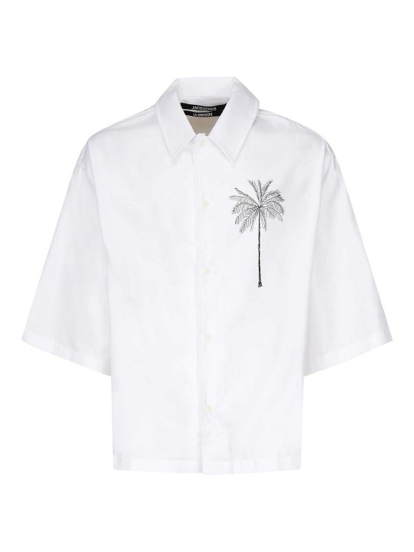 JACQUEMUS: Hemden - Hemd - Weiß