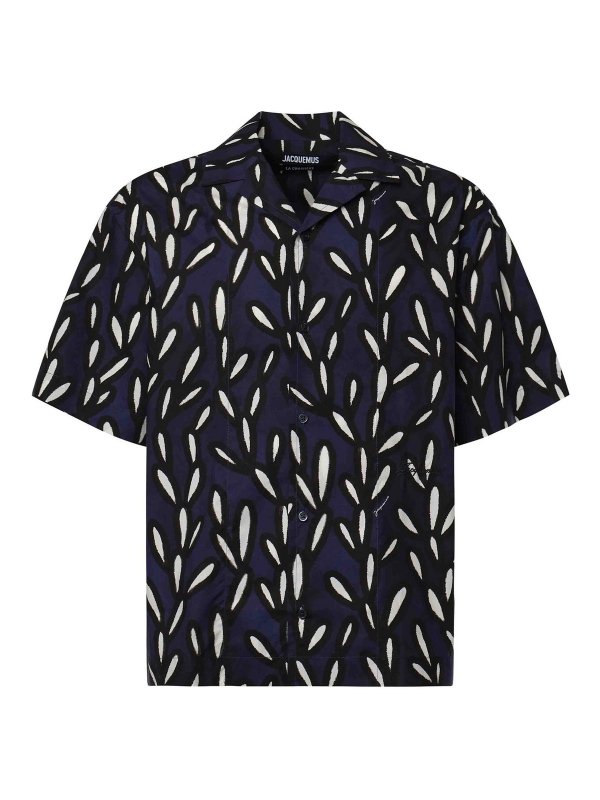 JACQUEMUS: シャツ - シャツ - ブルー