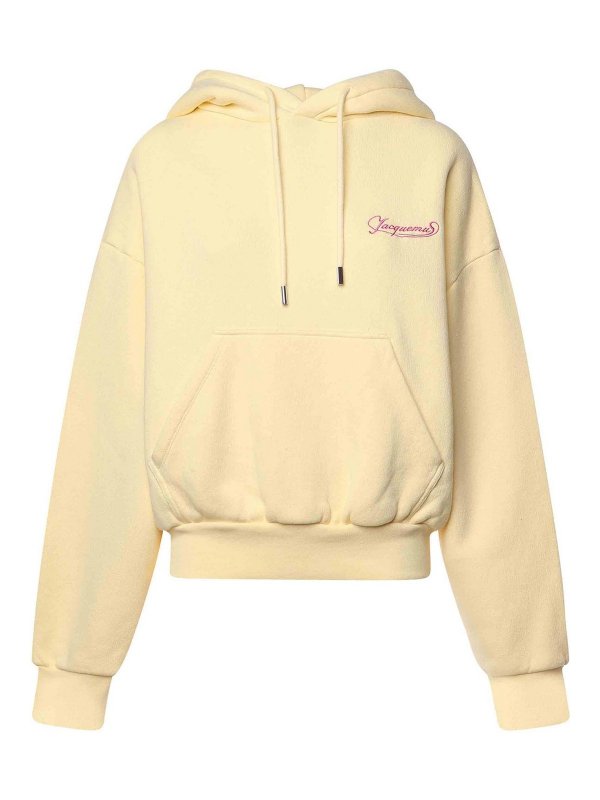 JACQUEMUS: スウェット＆セーター - スウェットシャツ/セーター - イエロー