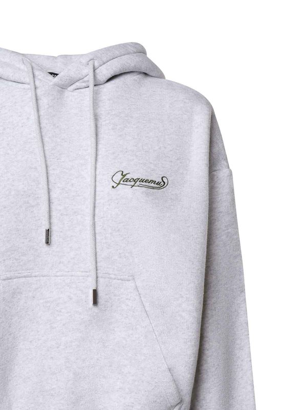 The Best Shops JACQUEMUS: Sudaderas y suéteres - Sudadera - Gris