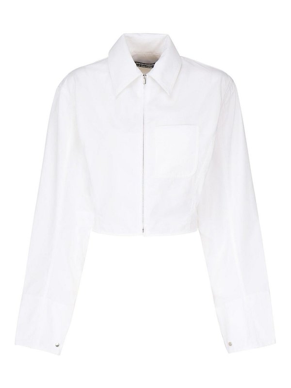 JACQUEMUS: Hemden - Hemd - Weiß
