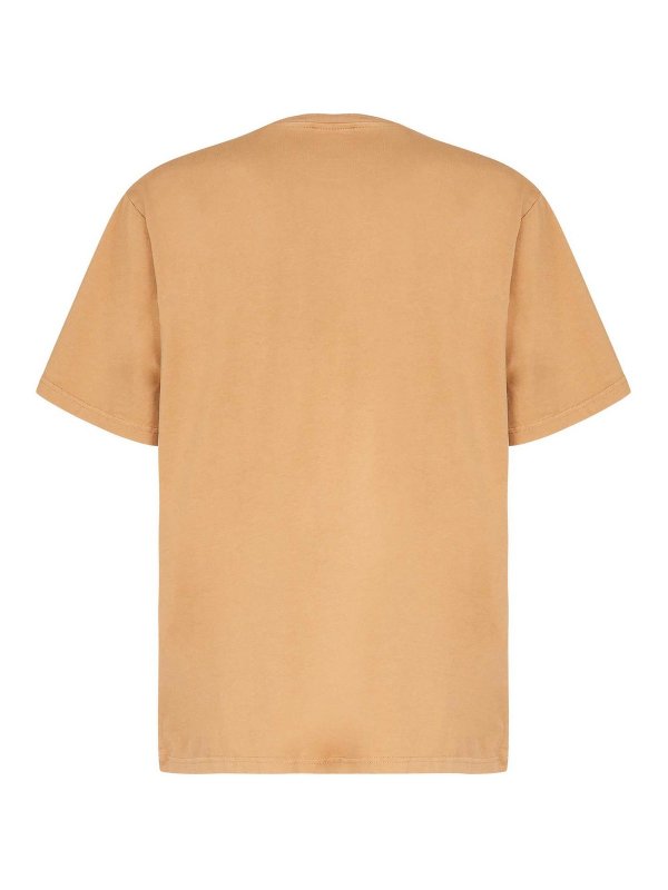 J.W. ANDERSON: t-shirts online - T-Shirt With Jwa Logo Lace Effect