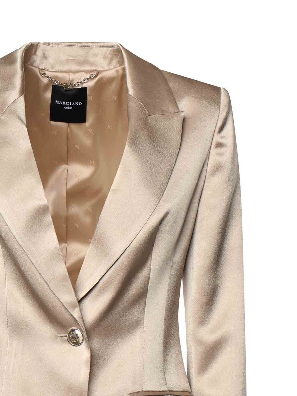 The Best Shops MARCIANO: ブレザー - ブレザー - 銀