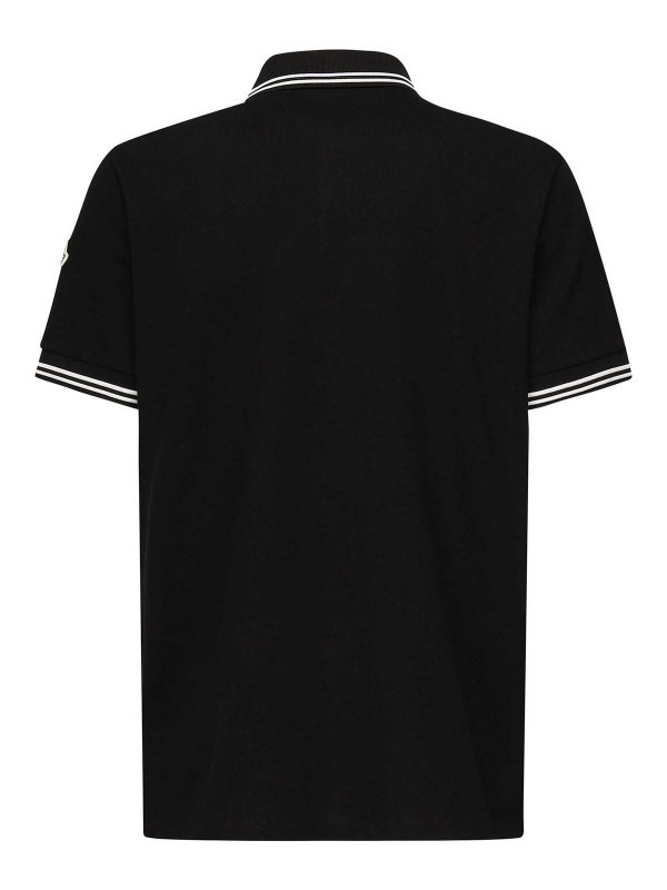 MONCLER: ポロシャツ online - ポロシャツ - 黒