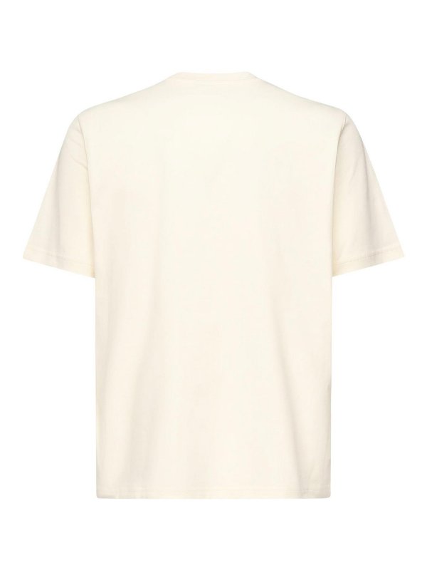 MONCLER: T-shirts online - T-Shirt - Beige