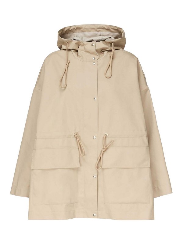 MONCLER: カジュアルジャケット - カジュアルジャケット - ベージュ