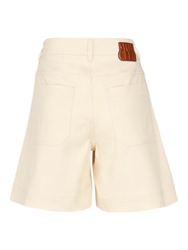 MONCLER: トラウザーショーツ online - ショートパンツ - ベージュ